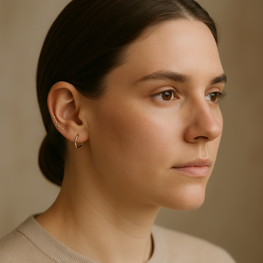 Symmetrie und Ausgewogenheit Curated Ears ael-piercing-oreille