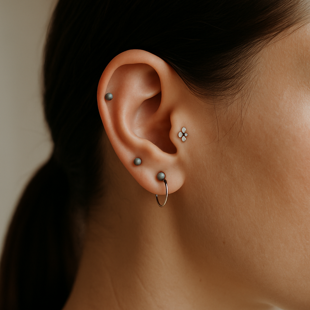 ael-piercing-oreille: Material- und Oberflächen-Trends 2024–2025